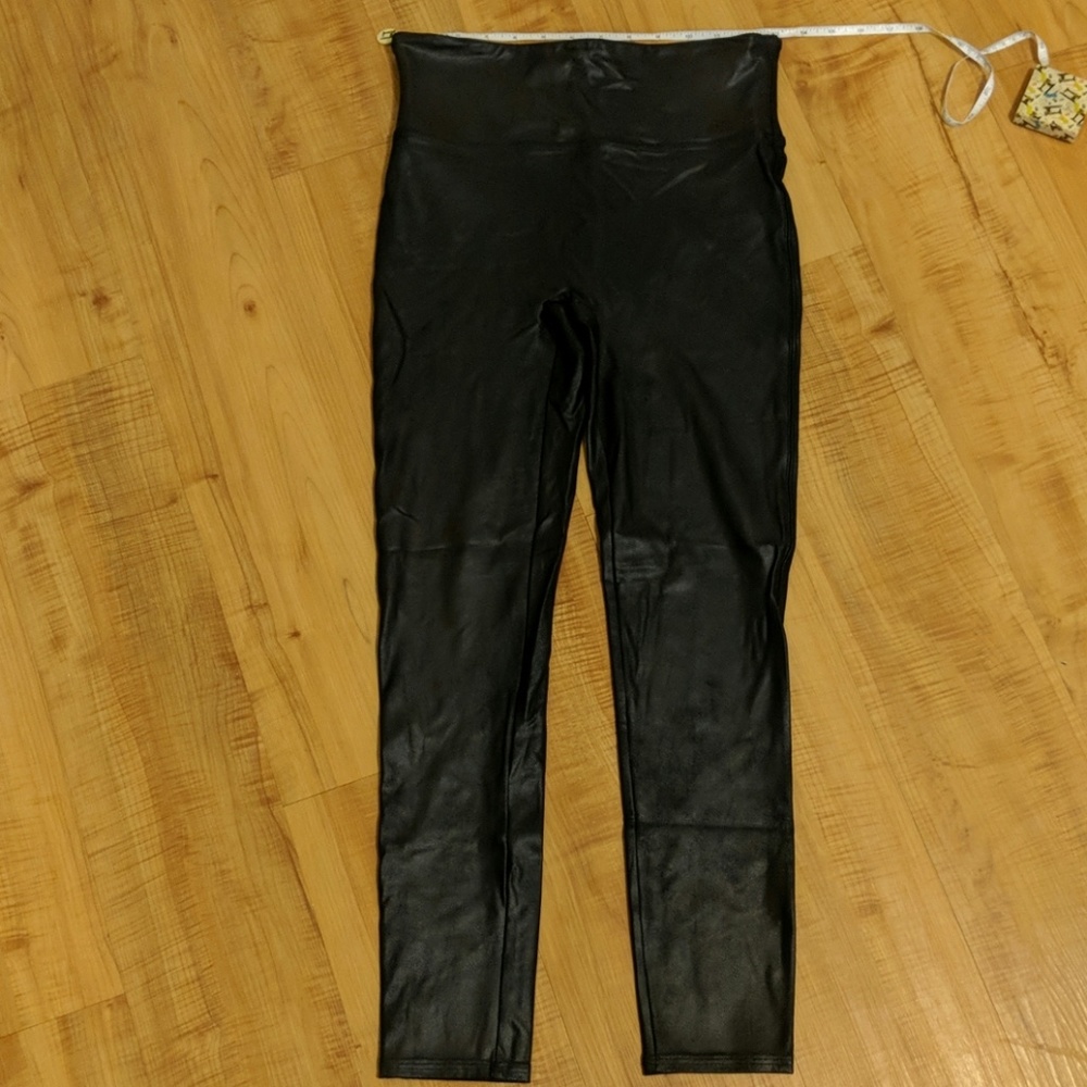Spanx faux leather leggings